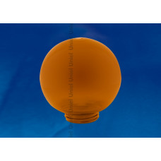Рассеиватель в форме шара для садово-парковых светильников. ufp-r200a bronze d. 200мм. с крепежным элементом - резьбовой. - сан-пластик. бронзовый.s 8076