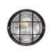 Светильник нпп2602 белый/круг с решеткой пластиковый 60вт ip54 (18шт) иэкs