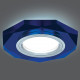 Светильник gauss backlight bl055 восемь гран. синий/хром, gu5.3, led 4100k 1/40