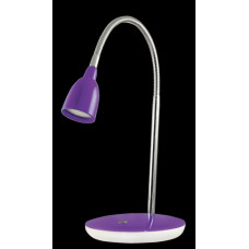 Лампа светодиодная настольная ptl-1215 4вт 3000k фиолетовая jazzway .1015006