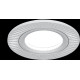 Светильник gauss aluminium al013 круг. матовый алюминий, gu5.3 1/100