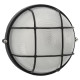 Светильник nbl r2-100 e27 bl (черный круглый с решеткой, влагозащищенный) navigator%s