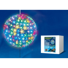 Фигура светодиодная «шар с цветами сакуры», 200 светодиодов, uld-h2121-200/dta rgb ip20 sakura ball диаметр 21 см, -rgb, ip20s 9574