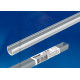 Подвесной профиль для светодиодной ленты, ufe-a07 silver 200 polybag анодированный алюминий. длина 200 см. тм uniel.
