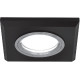 Светильник gauss mirror rr010 квадрат. кристал черный/хром, gu5.3 1/50