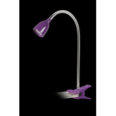 Лампа светодиодная настольная ptl-1215c 4вт 3000k фиолетовая jazzway .1020079