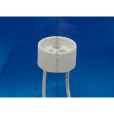 Патрон керамический ulh-gu10-ceramic-15cm для лампы на цоколе gu10 2284