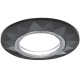 Светильник gauss mirror rr006 гран.кристал черный/хром, gu5.3 1/50