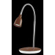 Лампа светодиодная настольная ptl-1215 4вт 3000k кофейная jazzway
