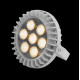 Прожектор светодиодный аврора led-7вт-medium/w4000 galad