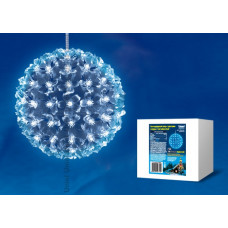 Фигура светодиодная «шар с цветами сакуры», с контроллером, uld-h1515-100/dta blue ip20 sakura ball 100 светодиодов, диаметр 15 см, -синий, ip 20 9571
