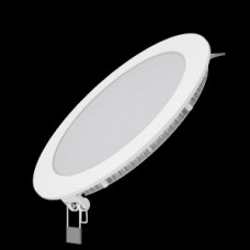 Светодиодный встраиваемый светильник gauss ультратонкий круглый ip20 12вт 4100k 1/20 939111212