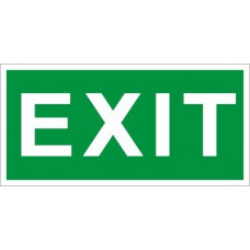 Наклейка exit пэу 012 (263х146) рс-a световые технологии 2502001600