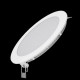Светодиодный встраиваемый светильник gauss ультратонкий круглый ip20 12вт 2700k 1/20
