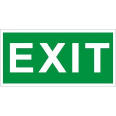 Наклейка exit пэу 012 (385х185) pt-b световые технологии 2502000460