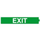 Информационная табличка для автономных эвакуационных светильников exit 230х45 мм