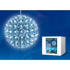 Фигура светодиодная «шар с цветами сакуры», с контроллером, uld-h1515-100/dta white ip20 sakura ball 100 светодиодов, диаметр 15 см, -белый, ip20. 9569