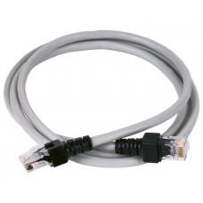 Соединительный кабель ethernet, 2хrj45 в пром. исполнении, cat 5e, 2 метра - стандарт ce TCSECE3M3M2S4
