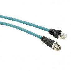 Соединит.кабель ethernet 3 м, rj45, m12, ip67 TCSECL1M3M3S2