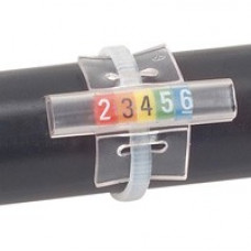 Набор маркировок на клейкой основе (8 маркеров+этикетка) 20мм memocab | 100шт. | 37712
