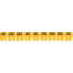 Маркер символ cab3, буква « r », для кабеля сечением 0.15 – 1.5 мм2 и для клеммных блоков, черные на желтом фоне (300 шт.) legrand