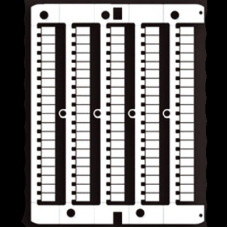 Маркировка cnu / 8 / 51 серия от « 1 до 50 », вертикальная ориентация (500 шт.) dkc ZN8001