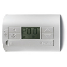 Термостат комнатный питание 3 в dс, 1со 5а, монтаж на стену, кнопки вкл/выкл, лето/зима, дисплей, антрацит (1 шт.) finder 1T3190032100PAS