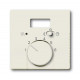 Плата центральная (накладка) для механизма терморегулятора (термостата) 1095 uta, 1096 uta, серия solo/future, цвет chalet-white