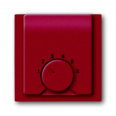 Плата центральная (накладка) для механизма терморегулятора (термостата) 1094 u, 1097 u, серия impuls, цвет бордо/ежевика 1710-0-3816