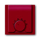 Плата центральная (накладка) для механизма терморегулятора (термостата) 1094 u, 1097 u, серия impuls, цвет бордо/ежевика
