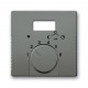 Плата центральная (накладка) для механизма терморегулятора (термостата) 1095 uta, 1096 uta, серия solo/future, цвет meteor/серый металлик