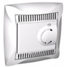 Термостат электронный для теплого пола 10а с датчиком от +5 до +50°c, белый дуэт |4шт| WDE000138