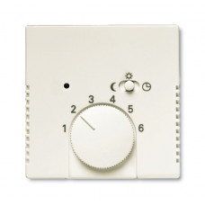 Плата центральная (накладка) для механизма терморегулятора (термостата) 1095 u, 1096 u, серия solo/future, цвет chalet-white 1710-0-3983