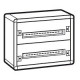 Шкаф распределительный с металлическим корпусом xl3 160 для модульного оборудования, 2 рейки, 450 х 575 х 147 мм (1 шт.) legrand