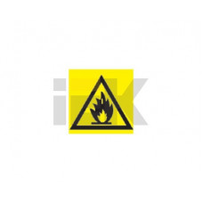 Самоклеящаяся этикетка: 150х150 мм, пожароопасно (10шт) иэк YPC20-POGOP-2-010