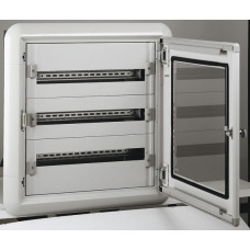 Шкаф распределительный встроенный xl3 160 для модульного оборудования, 3 рейки, 72 модуля (1 шт.) legrand 20013