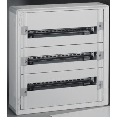 Шкаф распределительный с пластиковым корпусом xl3 160 для модульного оборудования, 3 рейки, 600 х 575 х 147 мм (1 шт.) legrand 20053