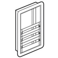 Шкаф распределительный встроенный xl3 160 для модульного оборудования с дополнительным пространством, 3 рейки (1 шт.) legrand 20025