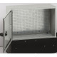 Шкаф металлический atlantic, 400 х 600 х 250 мм, горизонтальный, ip55 ik10, ral 7035 (1 шт.) legrand