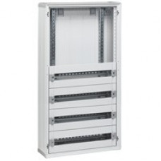 Шкаф распределительный с пластиковым корпусом xl3 160 для модульного оборудования с дополнительным пространством, 4 рейки (1 шт.) legrand 20096