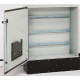 Шкаф металлический atlantic, 800 х 800 х 300 мм, квадратный, ip55 ik10, ral 7035 (1 шт.) legrand