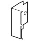 Аксессуар для фиксации полой перегородки для встроенных шкафов xl3 (1 шт.) legrand