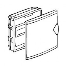 Щит встраиваемый nedbox, со скругленной дверью белой ral 9010, 1 рейка, 12 + 2 модуля (1 шт.) legrand 1411