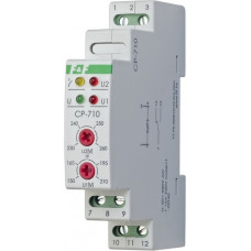 Реле контроля напряжения cp-710 (однофазный, монтаж на din-рейке, 230b 10a 1p ip20) евроавтоматика f&fs EA04.009.001