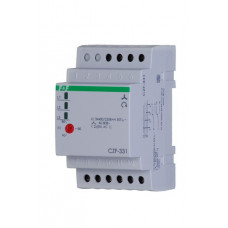 Реле контроля фаз czf-331 (монтаж на din-рейке, регул. порога откл.,3x400/230+n 2x8a 2p ip20) евроавтоматика f&fs EA04.001.008