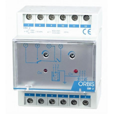 Реле контроля уровня жидкости ebr-2, 2 канала (1 шт.) orbis OB230230