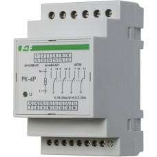 Реле электромагнитное (промежуточное) pk-4p 4х8а 12в ас/dc 4р ip20 евроавтоматика f&f EA06.001.012