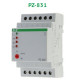 Реле контроля уровня pz-831 (трехуровневый, монтаж на din-рейке, 230b 3x8a 3x1z ip20) евроавтоматика f&fs