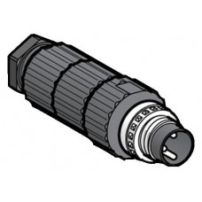 Прямой разъем м8 3 пина XZCC8MDM30V