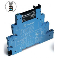 Интерфейсный модуль, твердотельное реле, выход 2a (240 в аc), питание 110-125 в ас/dc, категория защиты ip20, винтовые клеммы (10 шт.) finder 388101258240